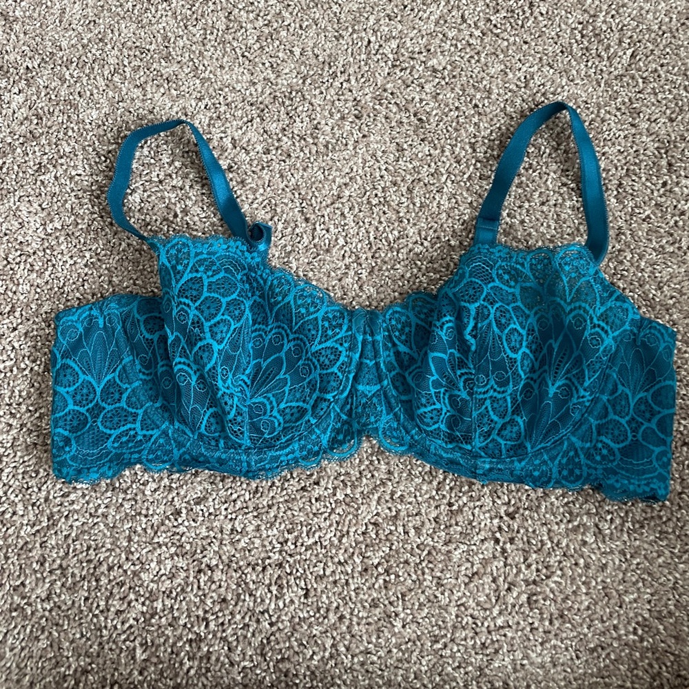Torrid Unlined Lace Balconette Bra